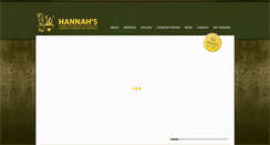 Desktop Screenshot of hannahslandscaping.com